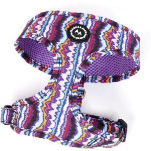 imageAngie and Allie Organic Cotton Dog HarnessNo Pull Pet Harness with Leash DRingAdjustable Soft Padded Dog VestComfortableSustainableBreathable and Stylish for Your Canine CompanionStripes ethnic