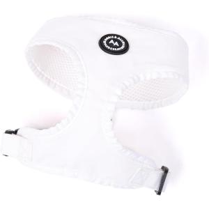 imageAngie and Allie Organic Cotton Dog HarnessNo Pull Pet Harness with Leash DRingAdjustable Soft Padded Dog VestComfortableSustainableBreathable and Stylish for Your Canine CompanionWhite