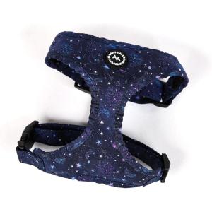 imageAngie and Allie Organic Cotton Dog HarnessNo Pull Pet Harness with Leash DRingAdjustable Soft Padded Dog VestComfortableSustainableBreathable and Stylish for Your Canine CompanionGalaxy Stars