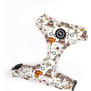 imageAngie and Allie Organic Cotton Dog HarnessNo Pull Pet Harness with Leash DRingAdjustable Soft Padded Dog VestComfortableSustainableBreathable and Stylish for Your Canine CompanionWizard School