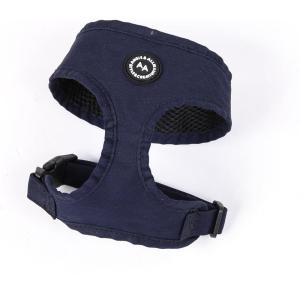 imageAngie and Allie Organic Cotton Dog HarnessNo Pull Pet Harness with Leash DRingAdjustable Soft Padded Dog VestComfortableSustainableBreathable and Stylish for Your Canine CompanionNavy