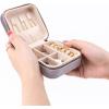 imageAngelinas Palace Personalized Italian Velvet Jewelry Case With Name Necklace Ring Storage Box Monogram Travel Jewelry Organizer Wedding Party Bridesmaid Gift for HerLaurel