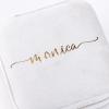 imageAngelinas Palace Personalized Italian Velvet Jewelry Case With Name Necklace Ring Storage Box Monogram Travel Jewelry Organizer Wedding Party Bridesmaid Gift for HerWhite