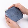 imageAngelinas Palace Personalized Italian Velvet Jewelry Case With Name Necklace Ring Storage Box Monogram Travel Jewelry Organizer Wedding Party Bridesmaid Gift for HerSteel Blue