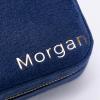 imageAngelinas Palace Personalized Italian Velvet Jewelry Case With Name Necklace Ring Storage Box Monogram Travel Jewelry Organizer Wedding Party Bridesmaid Gift for HerRoyal Blue
