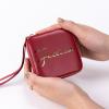 imageAngelinas Palace Personalized Jewelry Case with Name EngravedCustom Leather Travel Jewelry Organizer Box for RingsEarringsNecklacesBirthday Bridesmaid Gift For Women GirlsRuby