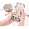 imageAngelinas Palace Personalized Jewelry Case with Name EngravedCustom Leather Travel Jewelry Organizer Box for RingsEarringsNecklacesBirthday Bridesmaid Gift For Women GirlsChampagne