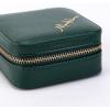 imageAngelinas Palace Personalized Jewelry Case with Name EngravedCustom Leather Travel Jewelry Organizer Box for RingsEarringsNecklacesBirthday Bridesmaid Gift For Women GirlsNori