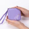 imageAngelinas Palace Personalized Jewelry Case with Name EngravedCustom Leather Travel Jewelry Organizer Box for RingsEarringsNecklacesBirthday Bridesmaid Gift For Women GirlsPurple