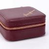 imageAngelinas Palace Personalized Jewelry Case with Name EngravedCustom Leather Travel Jewelry Organizer Box for RingsEarringsNecklacesBirthday Bridesmaid Gift For Women GirlsCherry