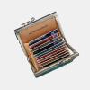 imageAngelinas Palace Carpet Wallet Vintage Kiss Lock ID PouchClasp Card HolderBurnout Velvet Jade Green