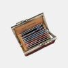 imageAngelinas Palace Carpet Wallet Vintage Kiss Lock ID PouchClasp Card HolderBurnout Velvet Sr Tropez Scuba Coral