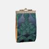 imageAngelinas Palace Carpet Wallet Vintage Kiss Lock ID PouchClasp Card HolderQueen Hunter Green
