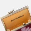 imageAngelinas Palace Carpet Wallet Vintage Kiss Lock ID PouchClasp Card HolderQueen Rose Pink
