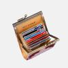 imageAngelinas Palace Carpet Wallet Vintage Kiss Lock ID PouchClasp Card HolderQueen Rose Pink
