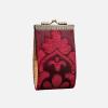 imageAngelinas Palace Carpet Wallet Vintage Kiss Lock ID PouchClasp Card HolderQueen Wine