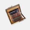 imageAngelinas Palace Carpet Wallet Vintage Kiss Lock ID PouchClasp Card HolderRose Series Arugula Green