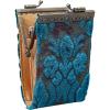 Burnout Velvet Aqua Blue