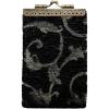 Vintage Scroll Black Green