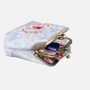 imageCarpet Bag Double Kiss Clasp Coin Purse PouchVintage Change Wallet Card HolderAHS the Devils Mouth