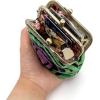 imageCarpet Bag Double Kiss Clasp Coin Purse PouchVintage Change Wallet Card HolderThe Shining Room 237
