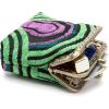 imageCarpet Bag Double Kiss Clasp Coin Purse PouchVintage Change Wallet Card HolderThe Shining Room 237
