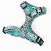 image:imageAngie and Allie Organic Cotton Dog HarnessNo Pull Pet Harness with DRingAdjustable Soft Padded Breathable Dog Vest for Walking Running TrainingArbutus