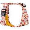 image:imageAngie and Allie Organic Cotton Dog HarnessNo Pull Pet Harness with DRingAdjustable Soft Padded Breathable Dog Vest for Walking Running TrainingBaseball