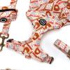 image:imageAngie and Allie Organic Cotton Dog HarnessNo Pull Pet Harness with DRingAdjustable Soft Padded Breathable Dog Vest for Walking Running TrainingBaseball