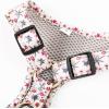 image:imageAngie and Allie Organic Cotton Dog HarnessNo Pull Pet Harness with DRingAdjustable Soft Padded Breathable Dog Vest for Walking Running TrainingDaisy