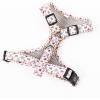 image:imageAngie and Allie Organic Cotton Dog HarnessNo Pull Pet Harness with DRingAdjustable Soft Padded Breathable Dog Vest for Walking Running TrainingDaisy
