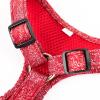 image:imageAngie and Allie Organic Cotton Dog HarnessNo Pull Pet Harness with DRingAdjustable Soft Padded Breathable Dog Vest for Walking Running TrainingLarkspur