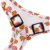 image:imageAngie and Allie Organic Cotton Dog HarnessNo Pull Pet Harness with DRingAdjustable Soft Padded Breathable Dog Vest for Walking Running TrainingLove Halloween