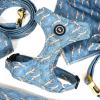image:imageAngie and Allie Organic Cotton Dog HarnessNo Pull Pet Harness with DRingAdjustable Soft Padded Breathable Dog Vest for Walking Running TrainingLumber Jack