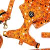 image:imageAngie and Allie Organic Cotton Dog HarnessNo Pull Pet Harness with DRingAdjustable Soft Padded Breathable Dog Vest for Walking Running TrainingMagic Halloween