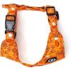 image:imageAngie and Allie Organic Cotton Dog HarnessNo Pull Pet Harness with DRingAdjustable Soft Padded Breathable Dog Vest for Walking Running TrainingMagic Halloween