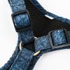image:imageAngie and Allie Organic Cotton Dog HarnessNo Pull Pet Harness with DRingAdjustable Soft Padded Breathable Dog Vest for Walking Running TrainingMarigold
