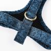 image:imageAngie and Allie Organic Cotton Dog HarnessNo Pull Pet Harness with DRingAdjustable Soft Padded Breathable Dog Vest for Walking Running TrainingMarigold