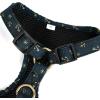 image:imageAngie and Allie Organic Cotton Dog HarnessNo Pull Pet Harness with DRingAdjustable Soft Padded Breathable Dog Vest for Walking Running TrainingNautical