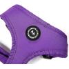 image:imageAngie and Allie Organic Cotton Dog HarnessNo Pull Pet Harness with DRingAdjustable Soft Padded Breathable Dog Vest for Walking Running TrainingPurple Tornado