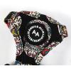 image:imageAngie and Allie Organic Cotton Dog HarnessNo Pull Pet Harness with DRingAdjustable Soft Padded Breathable Dog Vest for Walking Running TrainingSugar Skull