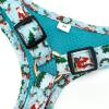 image:imageAngie and Allie Organic Cotton Dog HarnessNo Pull Pet Harness with DRingAdjustable Soft Padded Breathable Dog Vest for Walking Running TrainingThe Santa