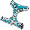 image:imageAngie and Allie Organic Cotton Dog HarnessNo Pull Pet Harness with DRingAdjustable Soft Padded Breathable Dog Vest for Walking Running TrainingThe Santa