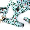 image:imageAngie and Allie Organic Cotton Dog HarnessNo Pull Pet Harness with DRingAdjustable Soft Padded Breathable Dog Vest for Walking Running TrainingThe Santa