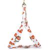 image:imageAngie and Allie Organic Cotton Personalized Step in Dog HarnessCustom Dog Halter VestsAdjustable No Pull Canine Halter Harness for Small Medium Large DogsButter Waffles