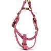 image:imageAngie and Allie Organic Cotton Personalized Step in Dog HarnessCustom Dog Halter VestsAdjustable No Pull Canine Halter Harness for Small Medium Large DogsWild Tulip