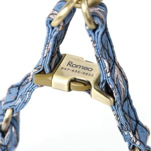 image:imageAngie and Allie Organic Cotton Personalized Step in Dog HarnessCustom Dog Halter VestsAdjustable No Pull Canine Halter Harness for Small Medium Large DogsLumber Jack